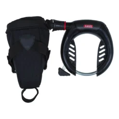 Abus Pro Shield 5955 Xplus Rahmenschloss + 6KS/100 Adapterkette + ST 5950 Xplus Satteltasche