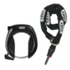 Abus Protectic 4960 Rahmenschloss + Adaptor Chain 6KS85 Kette + ST5850 Tasche