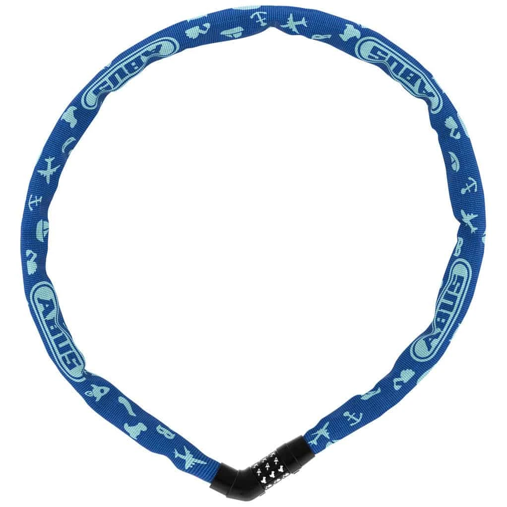 Abus Steel-O-Chain 4804C/75 Symbols Kinder Fahrrad-Schloss 1 Abus Steel-O-Chain 4804C/75 Symbols Kinder Fahrrad-Schloss