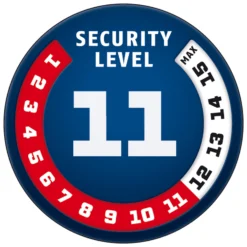 Abus Steel-O-Chain 9808/110 Fahrrad-Kettenschloss -Bike Geschaft level111