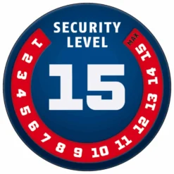 Abus Schloss Granit CityChain X-Plus 1060/85 Fahrrad-Kettenschloss -Bike Geschaft level152