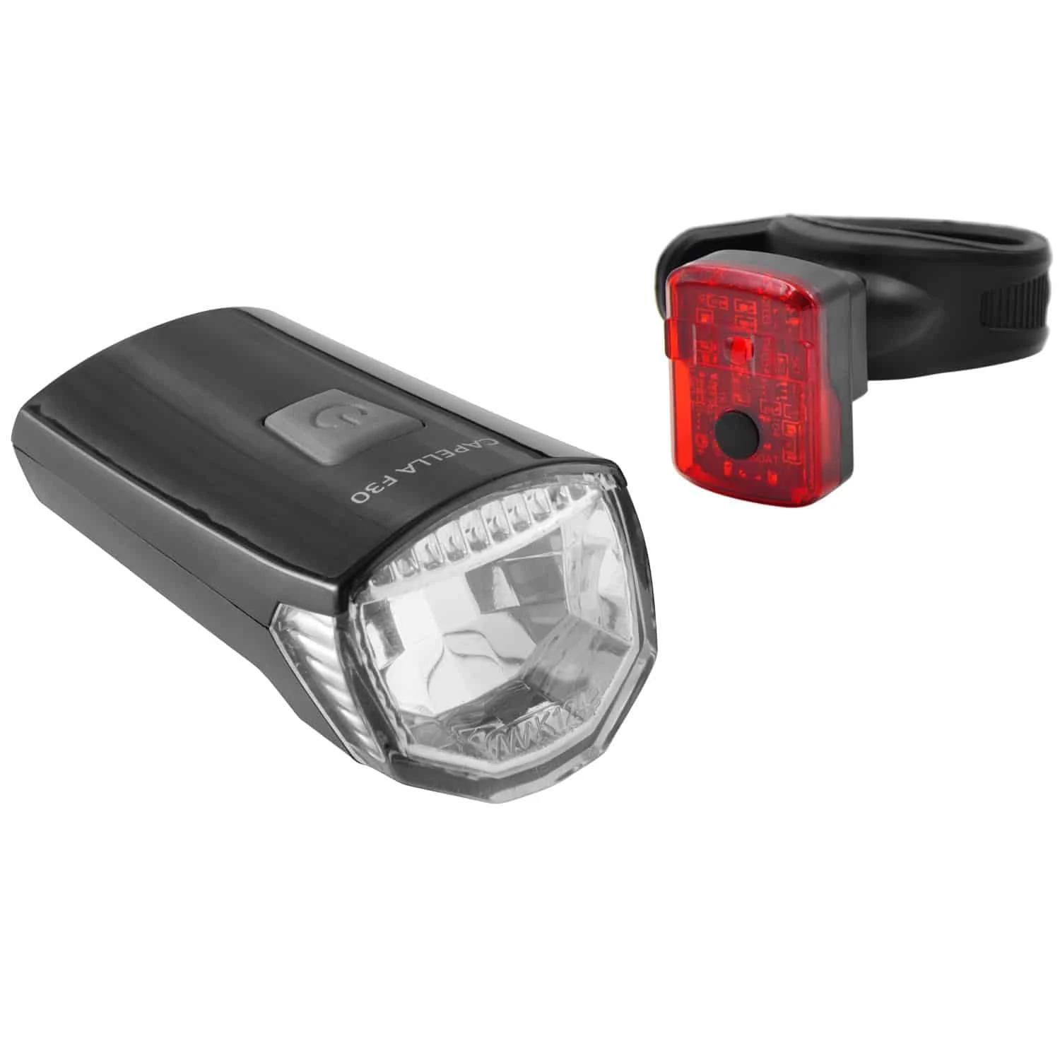 Lunivo Capella F30 Fahrrad-Frontlicht + Lynx R Fahrrad-Rücklicht 1 Lunivo Capella F30 Fahrrad-Frontlicht + Lynx R Fahrrad-Rücklicht