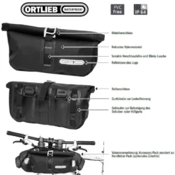 Ortlieb Accessory-Pack Bikepacking Zusatz-Lenkertasche -Bike Geschaft ortlieb accessory pack bikepacking lenkertasche 2020 306650 g
