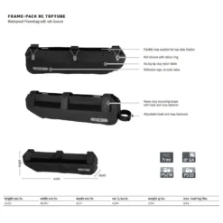 Ortlieb Frame-Pack RC Toptube Rahmentasche (4 L) 7 Ortlieb Frame-Pack RC Toptube Rahmentasche (4 L) -Bike Geschaft ortlieb frame pack rc toptube rahmentasche 2021 307555 4