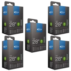 Schwalbe AV 17 Fahrradschlauch (28") 5er-Set