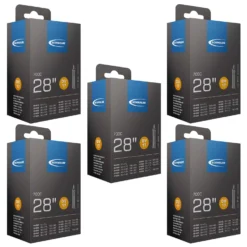 Schwalbe DV 17 Fahrradschlauch (28") 5er-Set