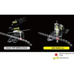 Shimano Deore FD-M4100-E Umwerfer (2x10-fach) Side Swing Direktmontage Tief -Bike Geschaft shimano side swing umwerfer 2022 d 1