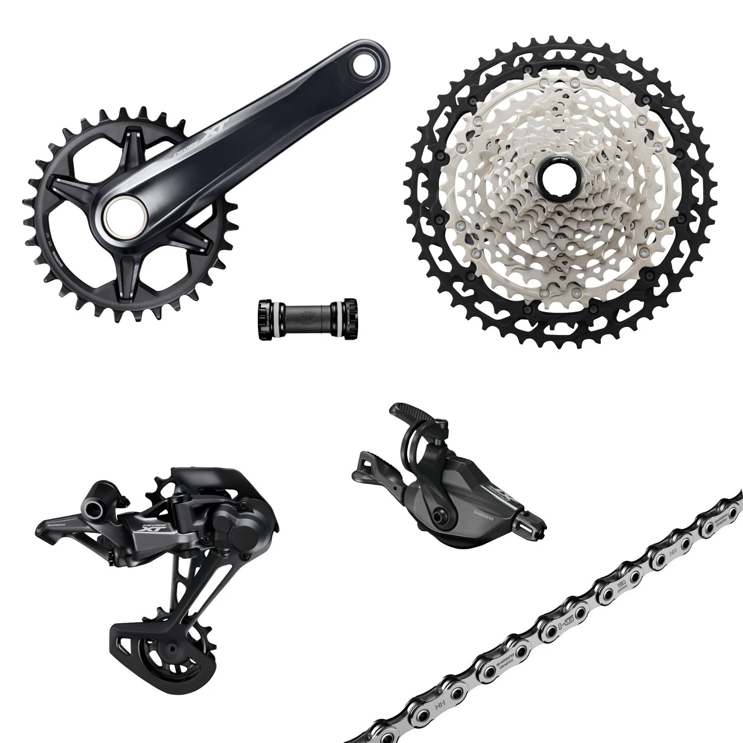 Shimano XT M8100 Schaltgruppe (1x12) 1 Shimano XT M8100 Schaltgruppe (1x12)