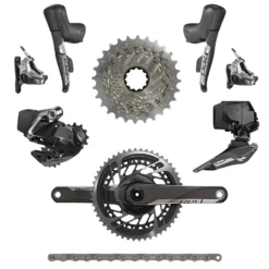 Sram Red ETap AXS Disc Schaltgruppe Flat Mount (2x12)