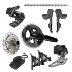 SRAM Rival Wide ETap AXS 2 X 12-fach Rennrad-Gruppe