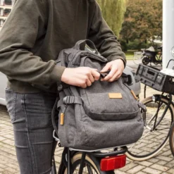 Steco Monkey Mee Gepäckträger-Erweiterung Für Rucksack -Bike Geschaft steco monkey me gepaecktraeger erweiterung silber 2023 313503 d