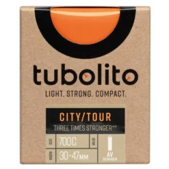 Tubolito Tubo-City/Tour Fahrradschlauch (28") 12 Tubolito Tubo-City/Tour Fahrradschlauch (28") -Bike Geschaft tubolito x tubo city tour fahrradschlauch 28 zoll 2022 309415 f